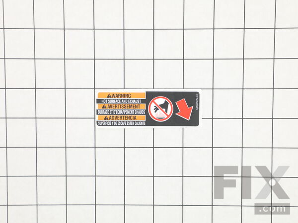 16461777-1-M-Ryobi-940680074-Hot Surface Label