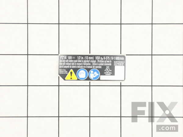 16462768-1-M-Ryobi-941121397-Label Data P214
