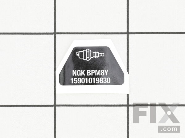 16539654-1-M-Shindaiwa-X532005130-Label - Spark Plug - Bpm8y