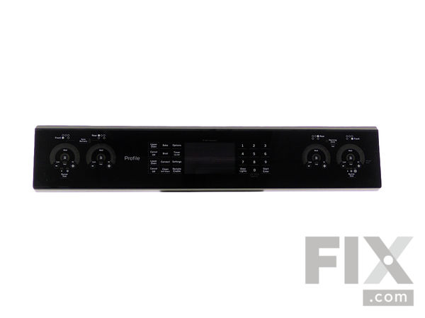16542216-1-M-GE-WB27X40491-SLATE CONTROL PANEL OVERLAY W/ WIFI BOARD
