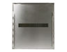 STAINLESS STEEL OUTER SERVICE DOOR PANEL – Part Number: WD27X28038