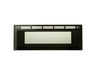 16554588-2-S-GE-WB56X40607-BLACK STAINLESS UPPER OUTER DOOR