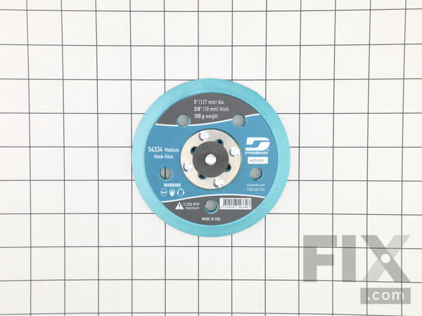 16573322-1-M-Dynabrade-54334-5 Multi-hole Vac. Pad, Hook F