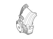 Starter housing (incl. 3) – Part Number: 753-09464