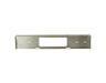 Control Panel Overlay (Stainless Steel) – Part Number: WB07X41649
