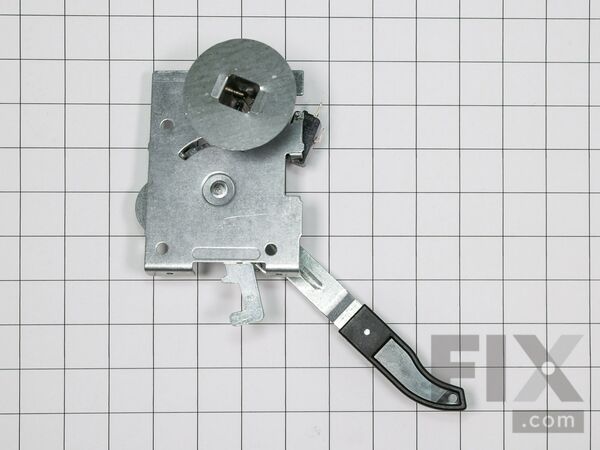 16618511-1-M-GE-WB14X41386-Black Latch & Handle