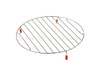 SHORT RACK ASSEMBLY (INCLUDES RUBBER FEET) – Part Number: WB27X42109