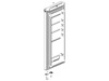 Right Door Assembly - Stainless – Part Number: DA91-05437A