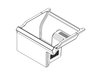 Vegetable Drawer Case Assembly – Part Number: DA97-20628A
