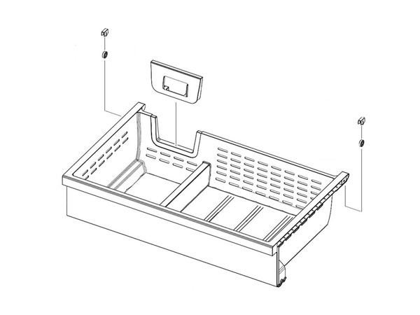 16623968-1-M-Samsung-DA97-20999A-Drawer Tray Assembly