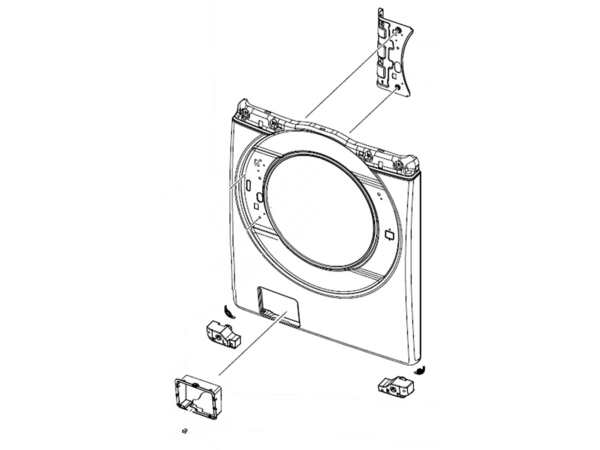 16626354-1-M-Samsung-DC97-22196A-Front Frame Assembly