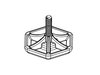 Leveling Leg – Part Number: DG61-01956A