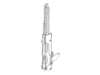 Hinge Assembly (Single) – Part Number: DG94-00358E