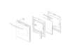 Door Module Assembly – Part Number: DG94-03596A