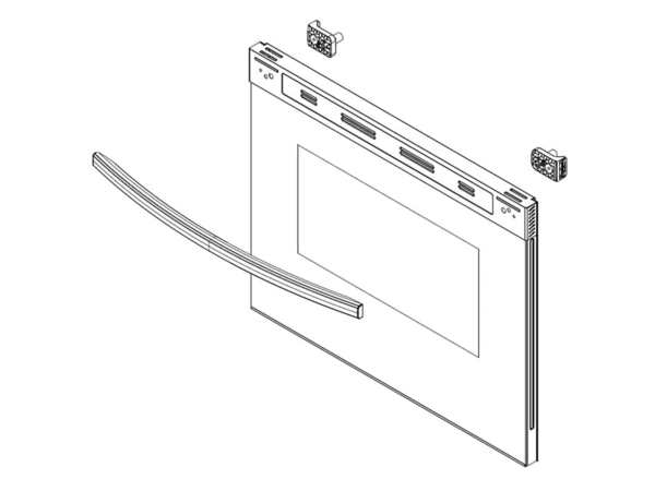 16634151-1-M-Samsung-DG94-04083A-Door Assembly