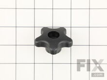 Knob Nut M8x1.25 5 Star Black – Part Number: 144-4761