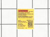 Serial Number Label – Part Number: N719770