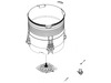 Outer Tub Assembly – Part Number: DC97-22834A