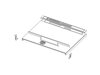 Cooktop Frame Assembly – Part Number: DG94-03730C