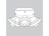 Light Fitter-Premier Bronze – Part Number: K013318733