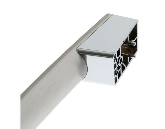 16742577-1-M-GE-WB15X42631-Handle And End Cap Assembly (Stainless Steel)
