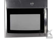 STAINLESS STEEL DOOR WITH SILK SCREEN GE LOGO – Part Number: WB56X44648