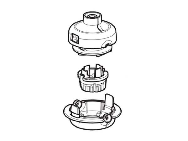 16996162-1-M-MTD-841P035132S-Trimmer Head Assembly
