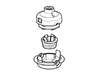 Trimmer Head Assembly – Part Number: 841P035132S
