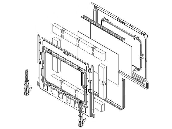 17003635-1-M-Samsung-DG94-03598B-Door Assembly