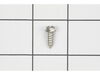 Refrigerator door hinge cover screw – Part Number: 241732101