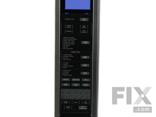 17566383-1-M-Dacor-DE81-04209A-CONTROL PANEL FRAME WITH KEY U