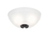 Glass Bowl-painted Cased White – Part Number: K022102045