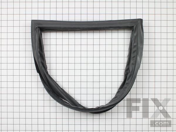 1766142-1-M-GE-WR14X10237-Refrigerator Door Gasket - Black
