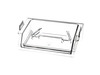 COVER ICE-FRE;RF9000D,PCTG,T3. – Part Number: DA63-12133A