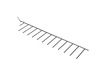 Upper Basket Support Wire-Short-Ral7016 – Part Number: 1751342700