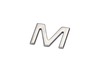 Letter M Plate – Part Number: 875850343