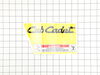 LABEL-STRING TRIMM – Part Number: 777S35314