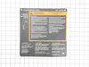 DECAL, INSTRUCTION FR – Part Number: 7072756YP