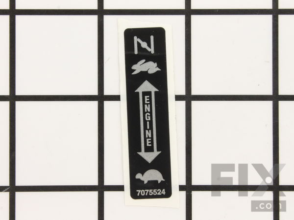 18608777-1-M-Murray-7075524YP-DECAL, THROTTLE CONTR