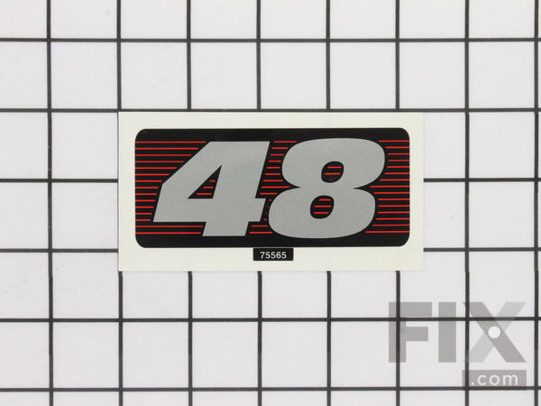 18608781-1-M-Murray-7075565YP-DECAL 48 DECK SILV