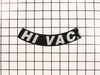 DECAL, HI VAC – Part Number: 7075750YP