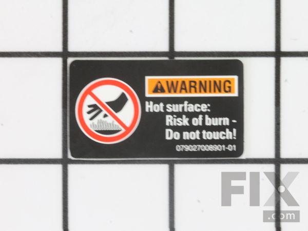 18685543-1-M-Ryobi-079027008901-HOT SURFACE LABEL (ENGLISH)