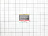WARNING LABEL – Part Number: 089038001903
