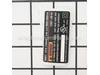 LABEL,DATA (R5011) – Part Number: 940077088