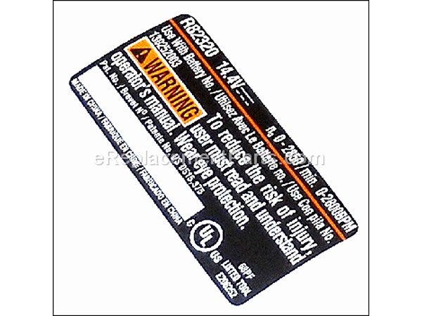 18705263-1-M-Ryobi-940237062-LABEL,DATA