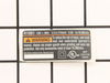 LABEL DATA – Part Number: 940301049