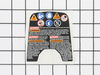 ICON LABEL – Part Number: 940657094