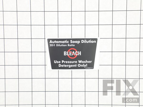 18791321-1-M-Homelite-941608007-DETERGENT TANK LABEL