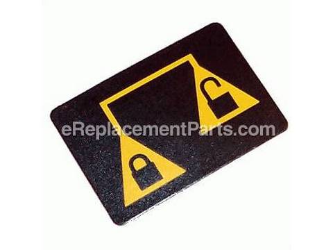 18791595-1-M-Homelite-974323003-LABEL,SHAFT LOCK