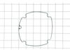 FRAME/CAP GASKET – Part Number: 9R202074